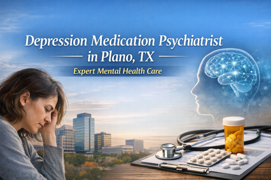 Depression Medication psychiatrist in Plano Tx